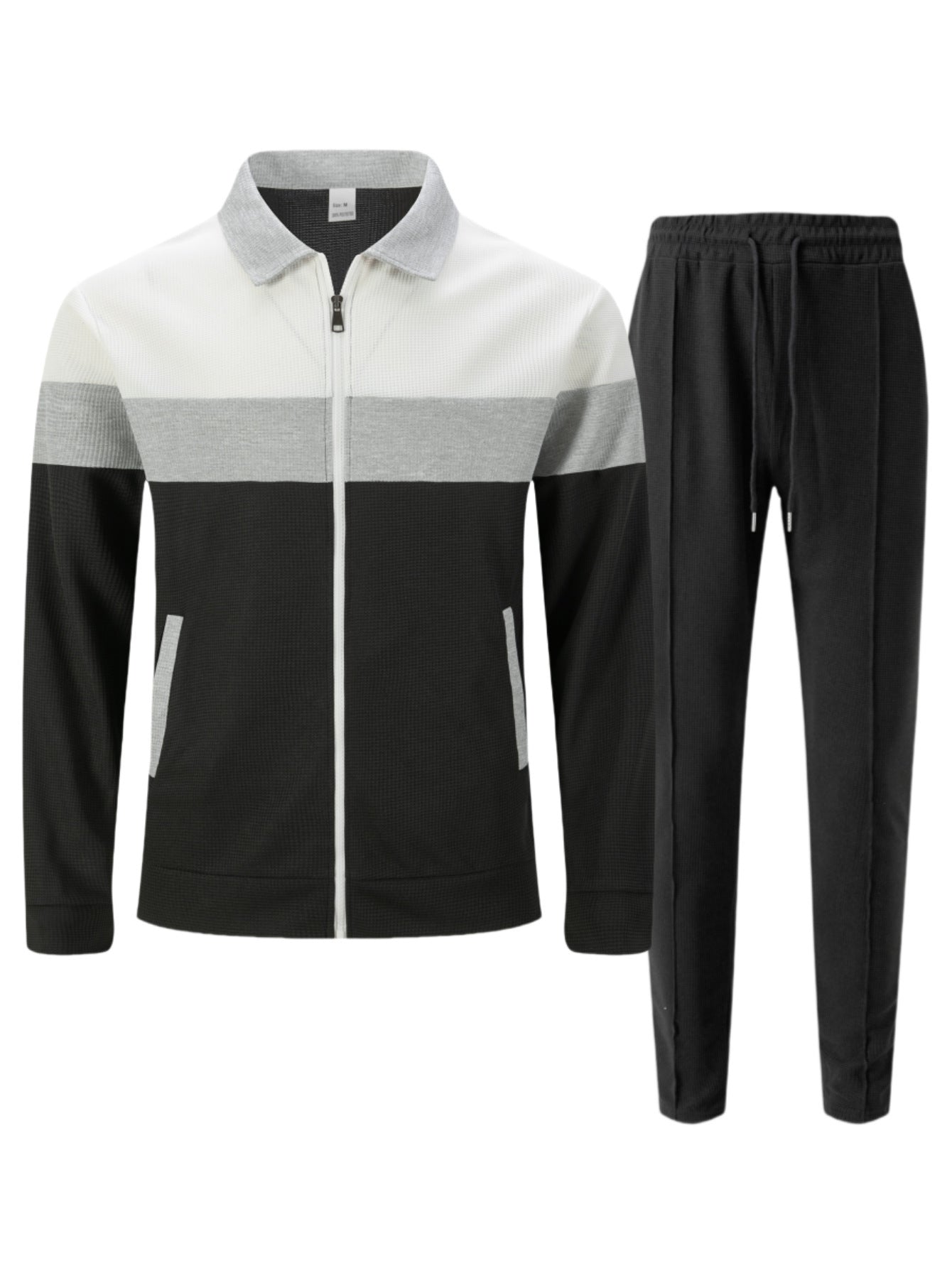 Men's sporty tracksuit set with breathable material and functional pockets Skorter
