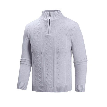 Men's sweater with high collar Skorter
