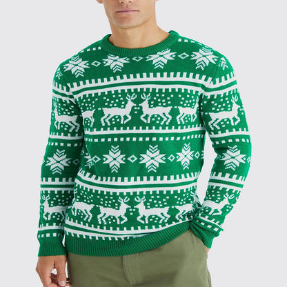 Men's funny Christmas sweater with exclusive design Skorter