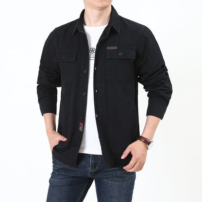 Men's versatile leisure jacket with practical pockets Skorter