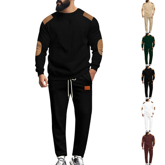 Men's stylish tracksuit set with elastic waistband and practical pockets Skorter