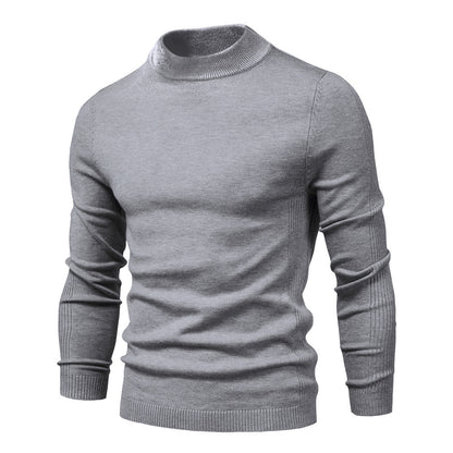 Men's stylish turtleneck sweater made of soft merino wool Skorter