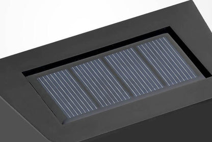 Skorter | Retro Solar Square Waterproof Outdoor LED Garden Fence Wall Lamp