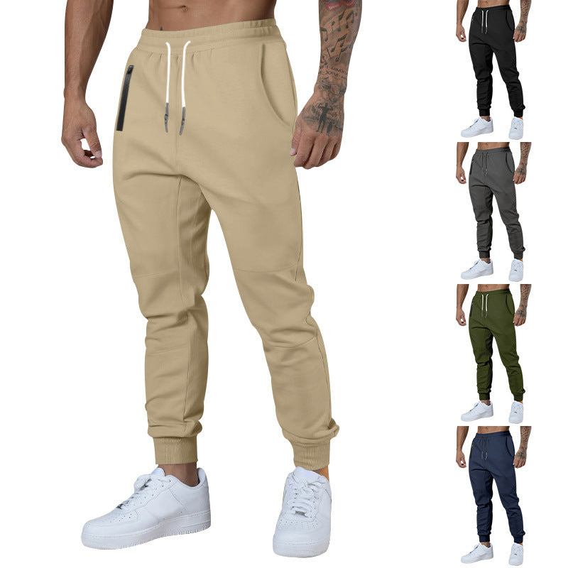 Men's sporty jogger pants with drawstring and practical pockets Skorter