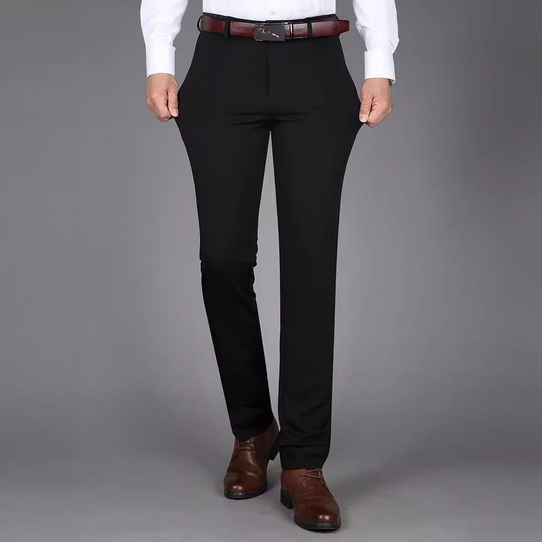 Men's High Quality Fabric Trousers in Elegant Cut Skorter
