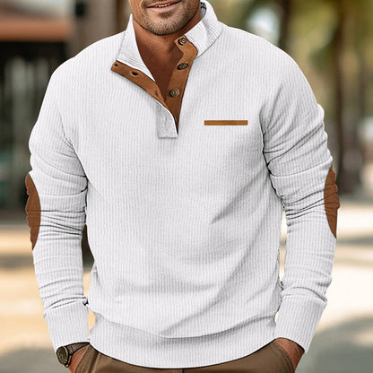 Men's sweater with contrasting design elements Skorter