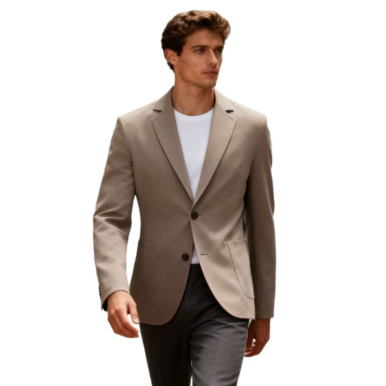 Men's stylish Regular-Fit blazer with two buttons and pockets Skorter