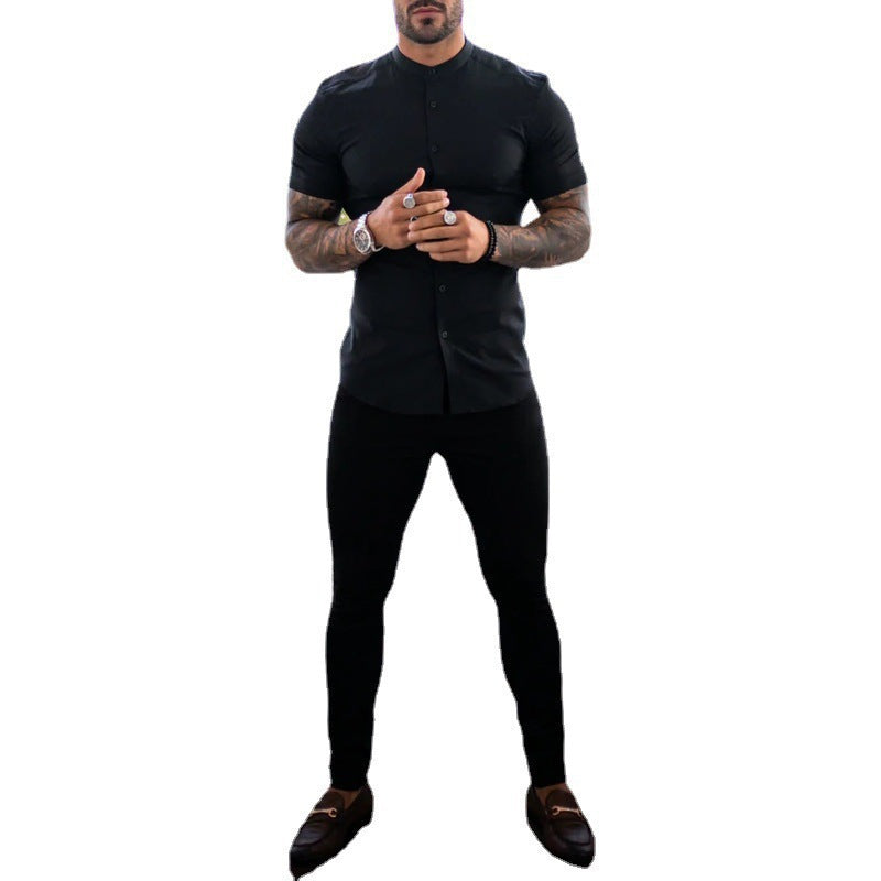 Men's chinos in slim-fit cut from Skorter