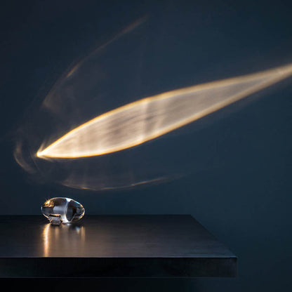 Skorter | Eye of the sky crystal table lamp creative simple exhibition hall living room bedside designer projection lamp atmosphere lamp