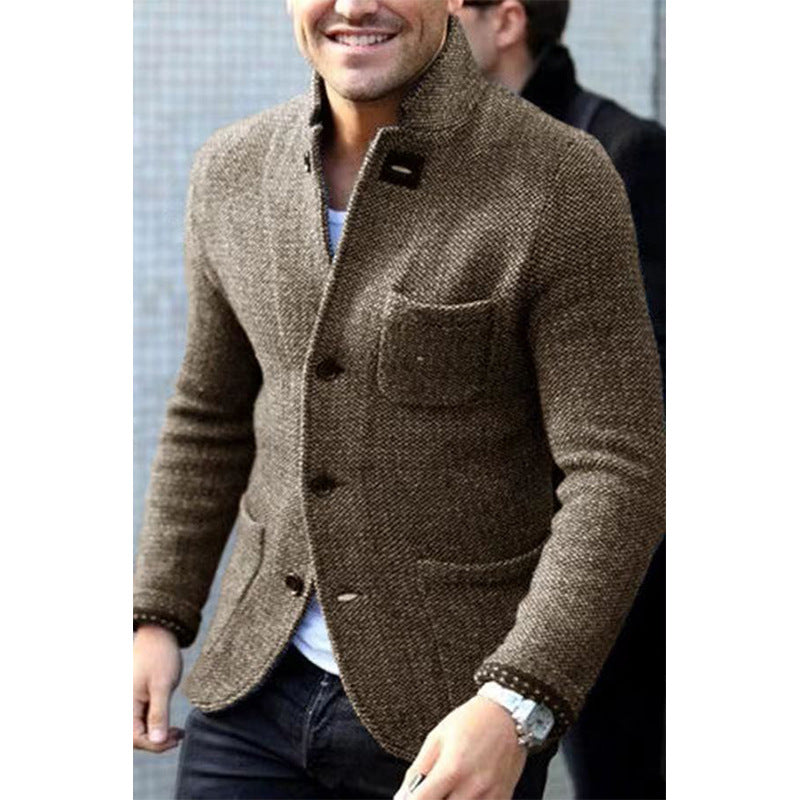 Men's Casual Chic Knit Blazer Skorter