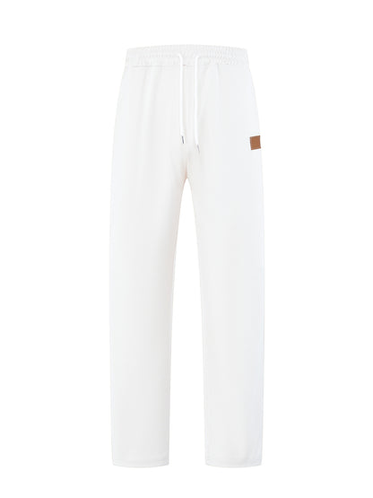 Men's Sporty Jogging Pants with Elastic Waistband and Practical Pockets Skorter