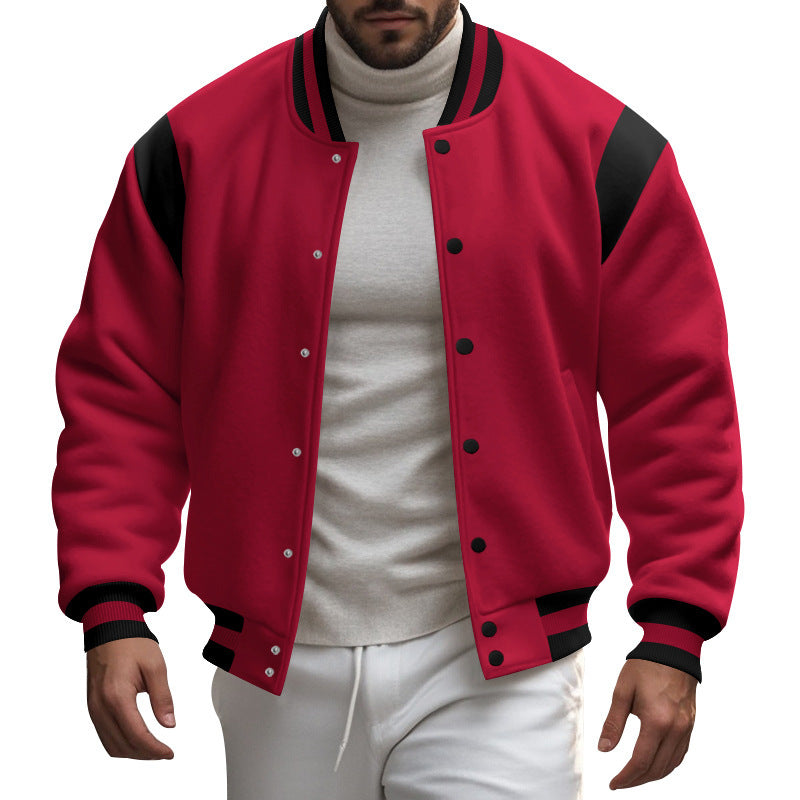 Men's stylish sweatshirt jacket in sports look Skorter