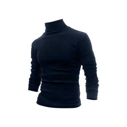Men's turtleneck sweater made of soft, temperature-regulating material Skorter