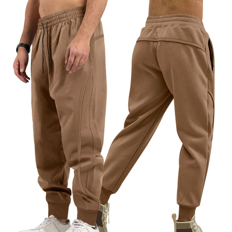 Men's sporty jogging pants with elastic waistband and pockets Skorter