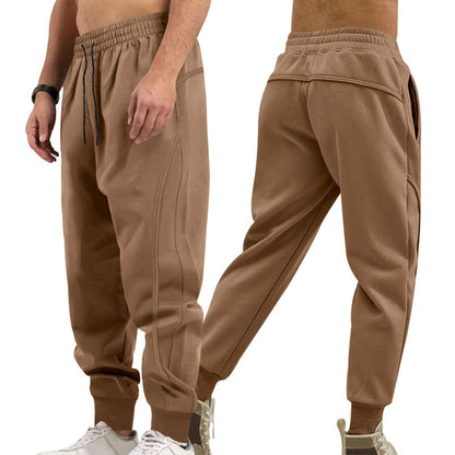 Men's sporty jogging pants with elastic waistband and pockets Skorter