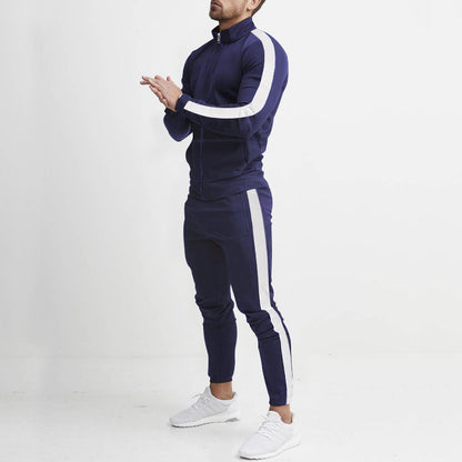Men's tracksuit with high collar and modern cut Skorter