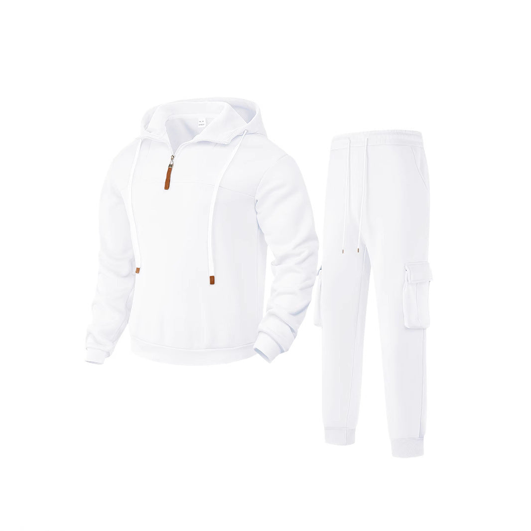Men's sporty tracksuit with modern zipper and practical pockets Skorter