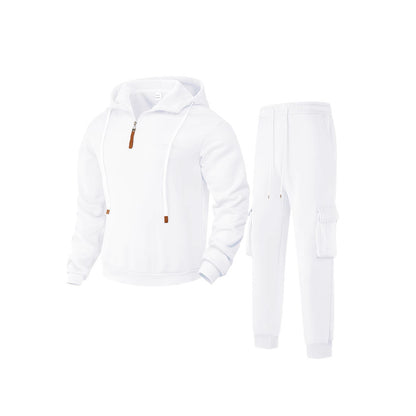 Men's sporty tracksuit with modern zipper and practical pockets Skorter