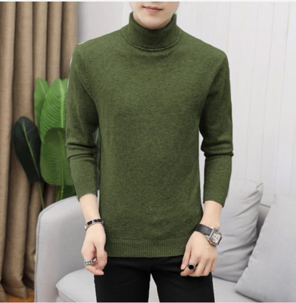 Men's turtleneck sweater made of high-quality cotton Skorter