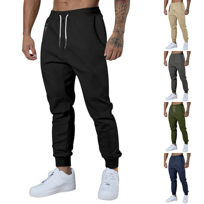 Men's sporty jogger pants with drawstring and practical pockets Skorter