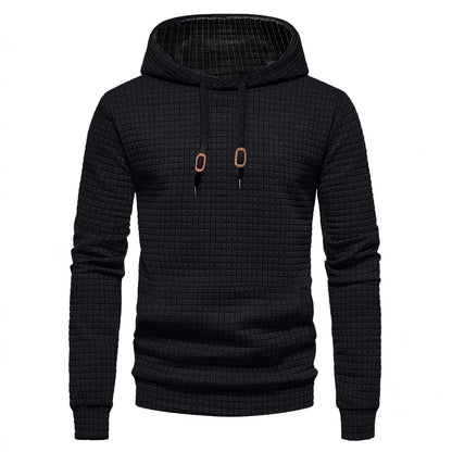 Men's stylish hoodie with textured design Skorter