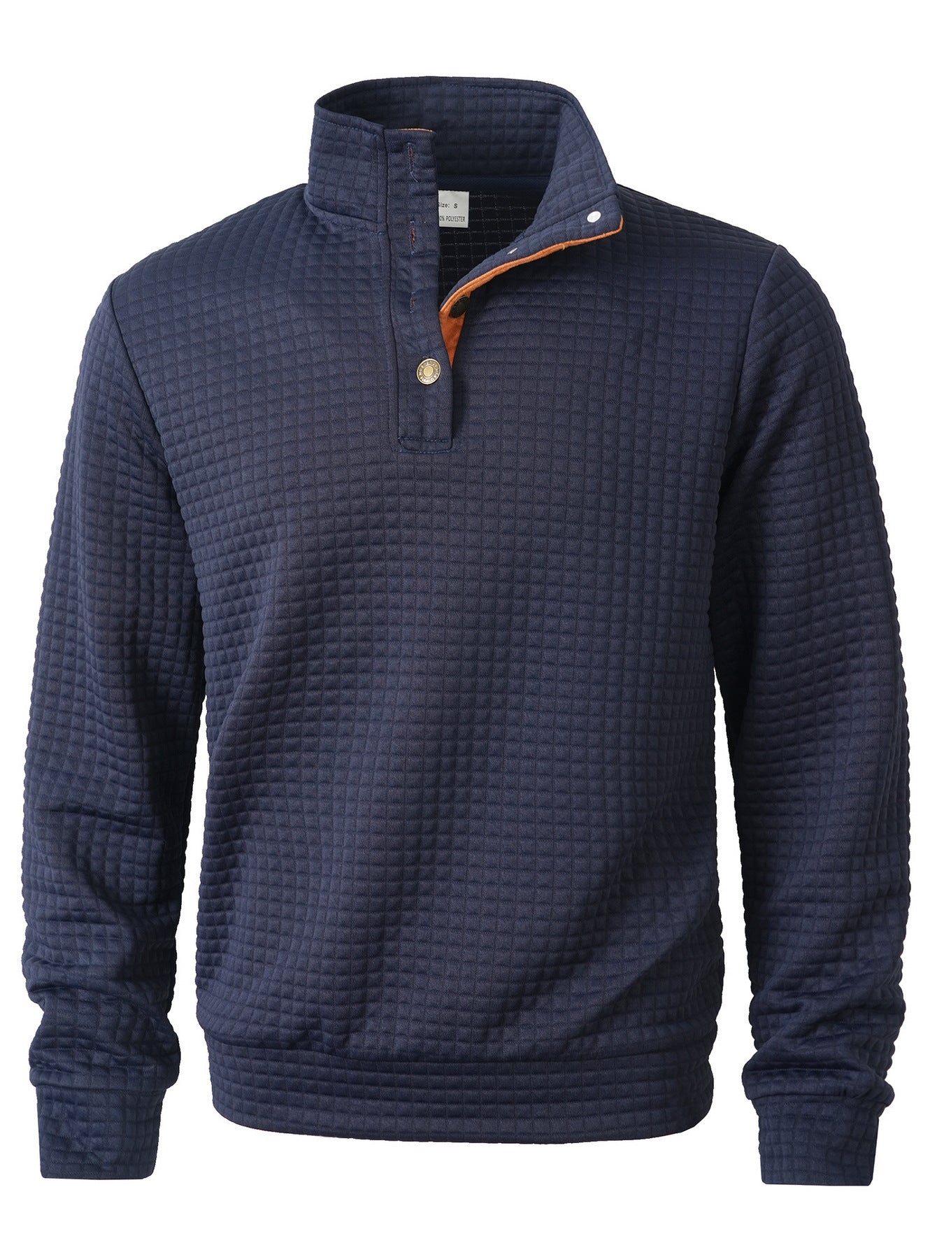 Men's stylish sweater with fashionable stand-up collar Skorter