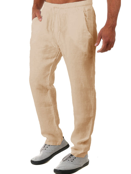 Men's Airy Linen Pants Skorter