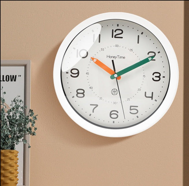 Skorter | Extremely Quiet Wall Clock for Children's Room