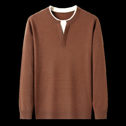 Men's watch strap with sporty design and multifunction hands Skorter