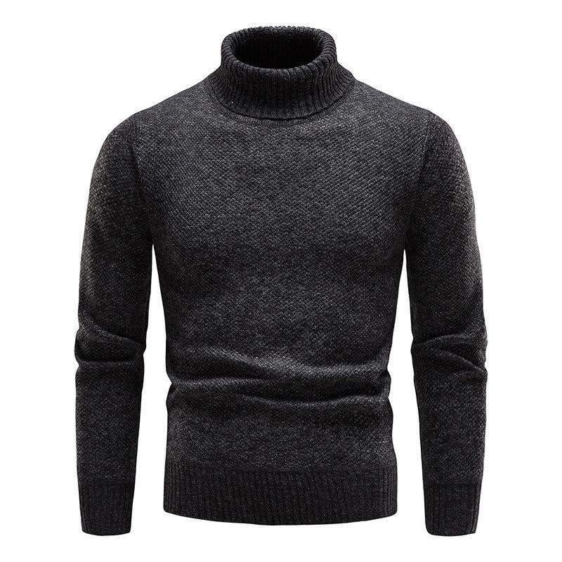 Men's turtleneck sweater made of high-quality wool Skorter
