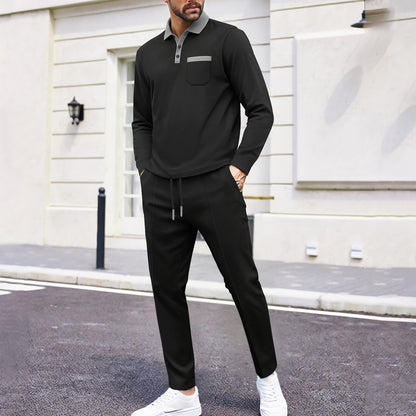 Men's stylish polyester tracksuit with breathable properties Skorter
