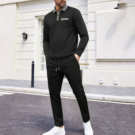 Men's stylish polyester tracksuit with breathable properties Skorter