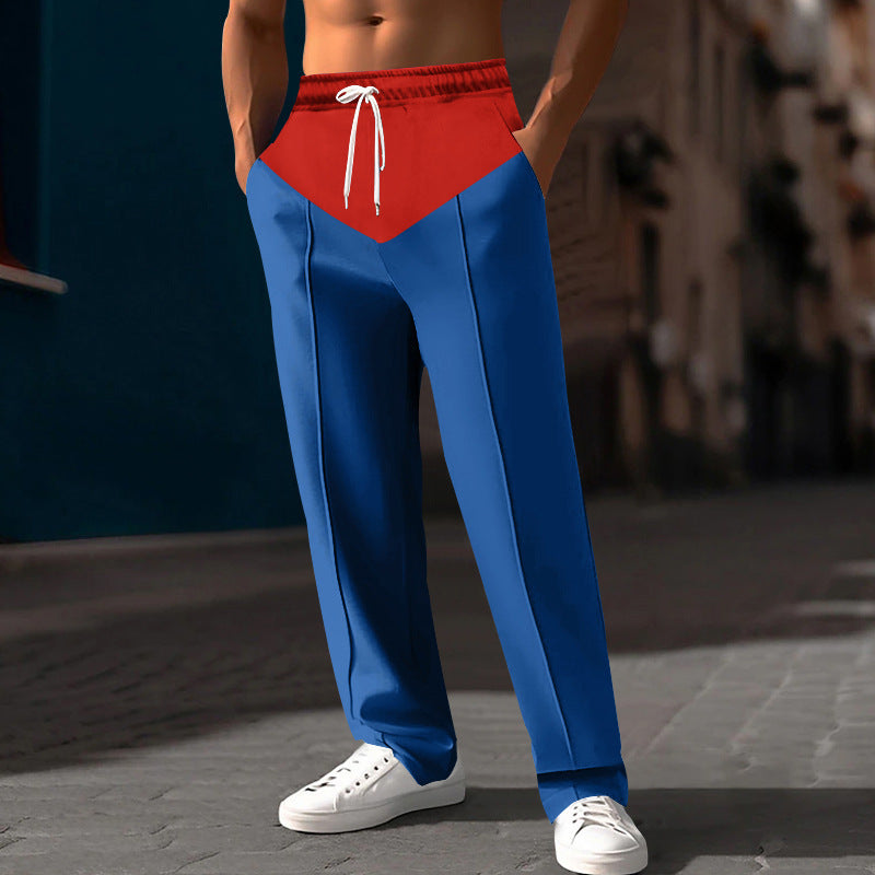 Men's stylish sweatpants with innovative cut and side pockets Skorter
