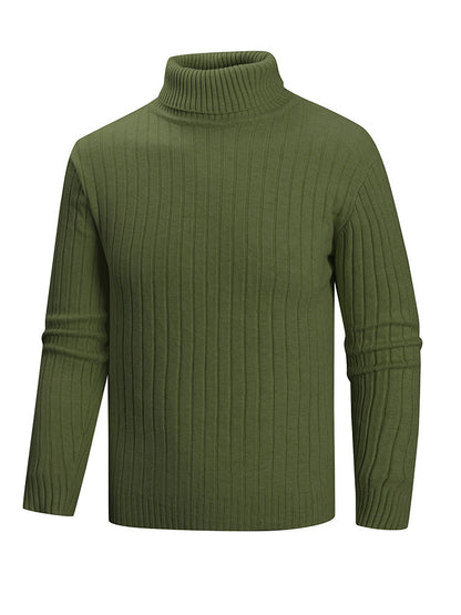 Men's Turtleneck Sweater made of high-quality fine knit Skorter