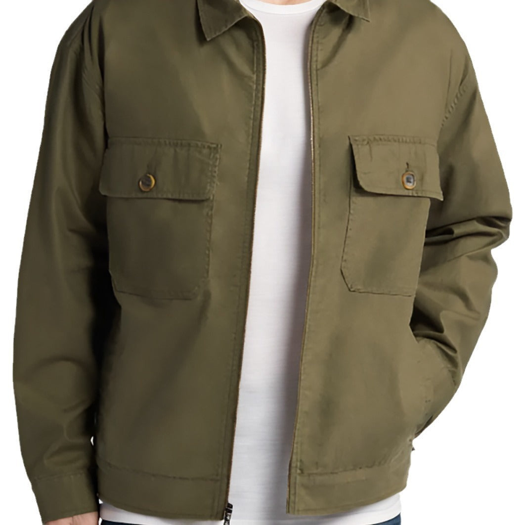 Men's utility jacket in modern design with practical pockets Skorter