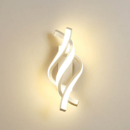 Skorter | Modern minimalist Spiral LED wall lamp with 1 light