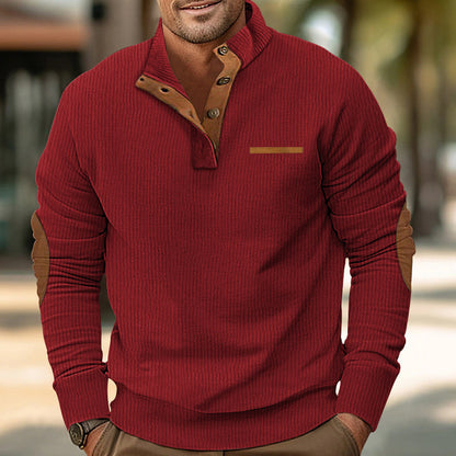 Men's sweater with contrasting design elements Skorter