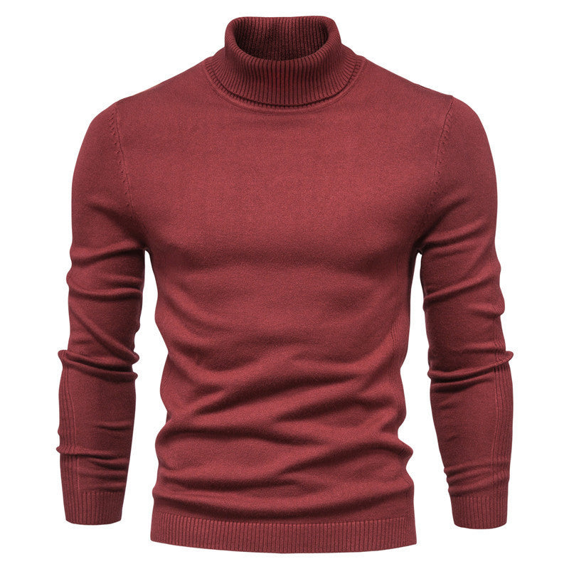 Men's turtleneck sweater made of finest wool Skorter