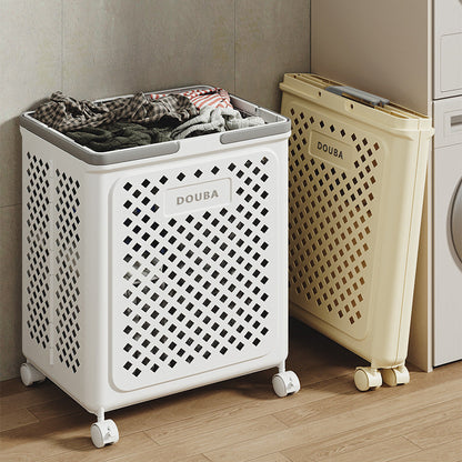 Skorter | Collapsible laundry basket with wheels
