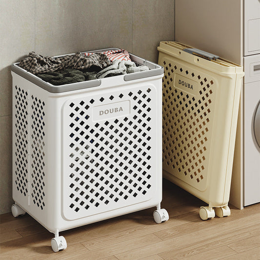 Skorter | Collapsible laundry basket with wheels