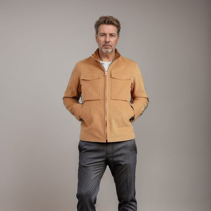 Men's stylish functional jacket in modern design with generous pockets Skorter