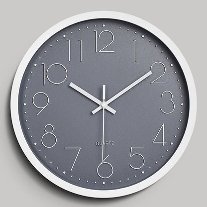 Skorter | Simple Design 3D Silent Classroom Wall Clock 30 cm