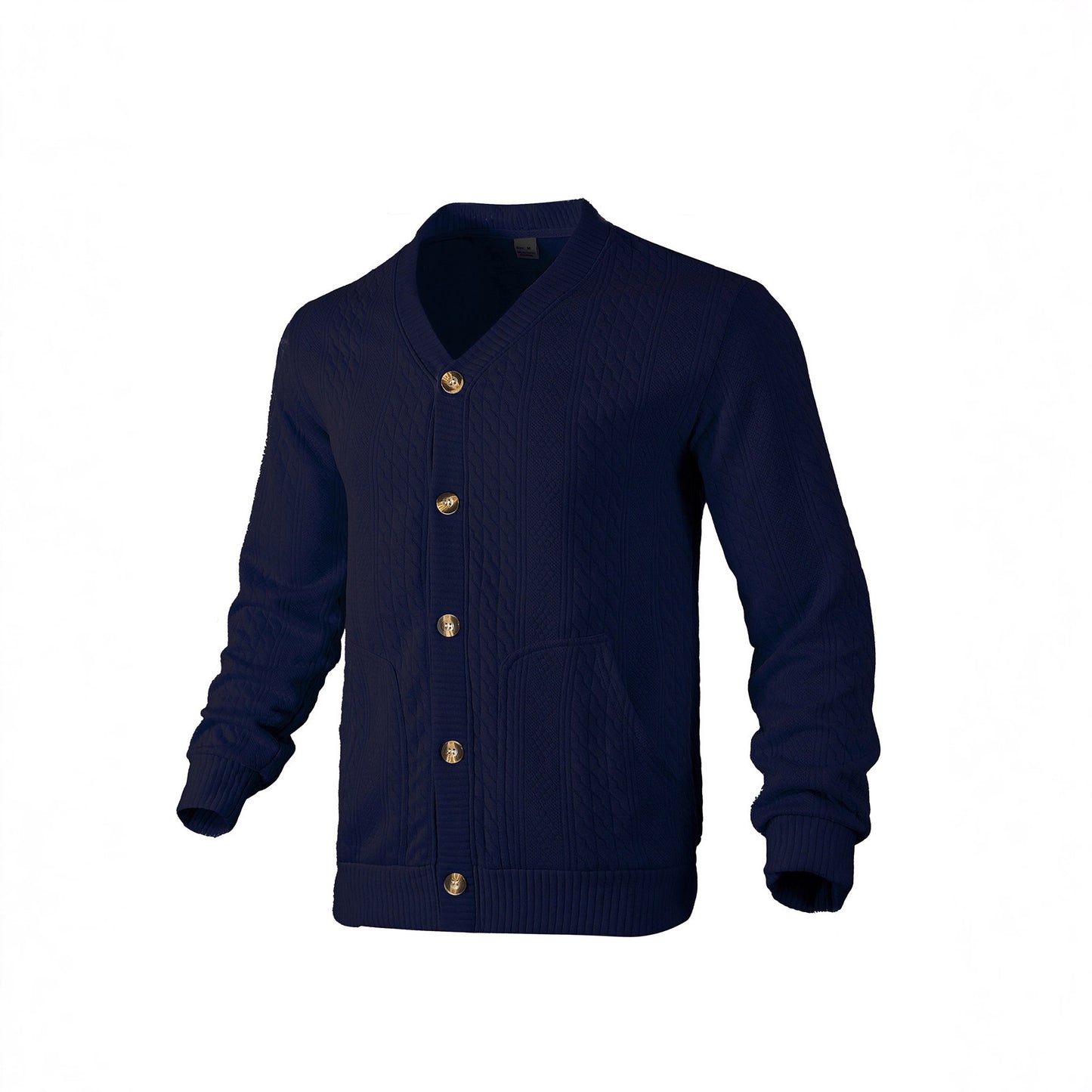 Herrkofta med kreativt kabelmönster Skorter