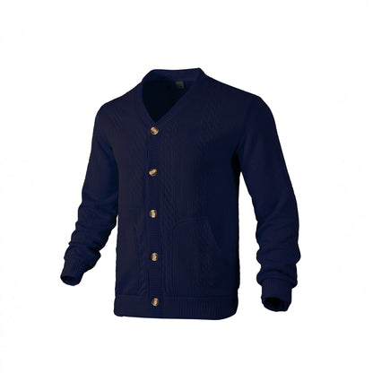 Herrkofta med kreativt kabelmönster Skorter