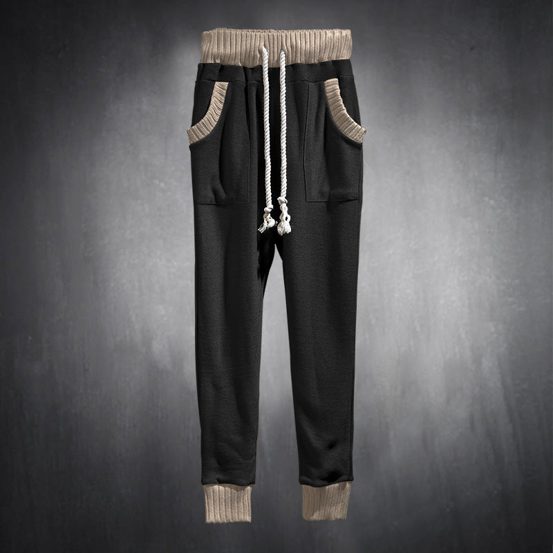 Men's sporty jogging pants with comfortable side pockets and elastic waistband Skorter