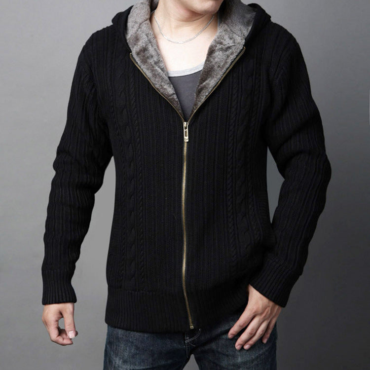 Men's cardigan with padded lining Skorter