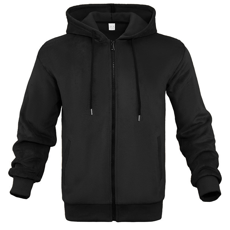 Men's Sporty Hoodie Jacket with Breathable Properties Skorter