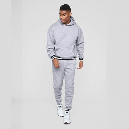 Men's sporty sweatshirt with comfortable joggers in urban style Skorter