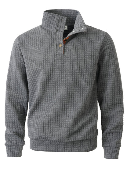 Men's stylish sweater with fashionable stand-up collar Skorter