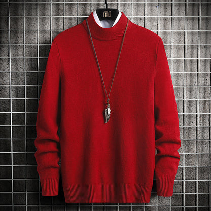 Men's turtleneck sweater made of soft knit quality Skorter